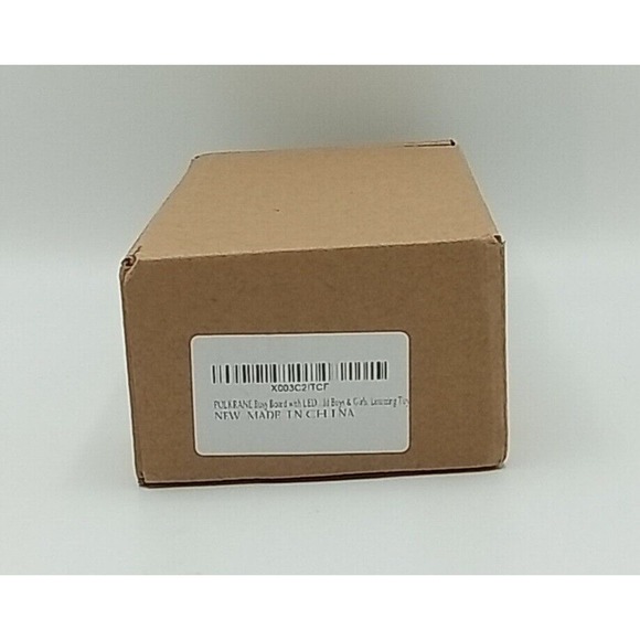 Polkrane Busy with LED Light Wooden Sensory Toy for Toddlers - Picture 4 of 4